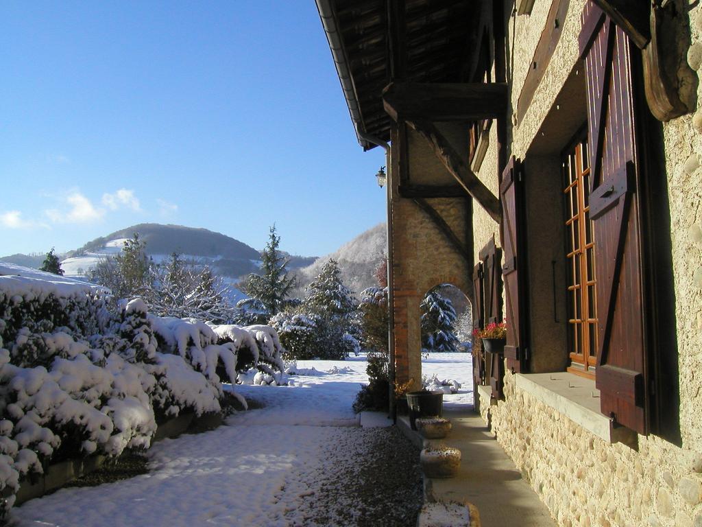 Gites De La Croisee Des Chemins - Piscine Chauffee - Spa, Hammam Et Sauna Izeaux Exterior foto